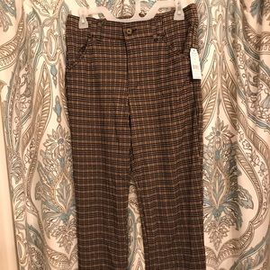 Plaid pants